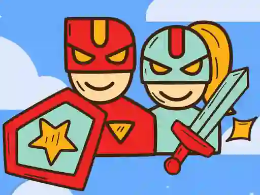 Juego Super Warrior Match 3 en línea