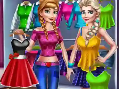Juego Princesses Casual Outfits en línea