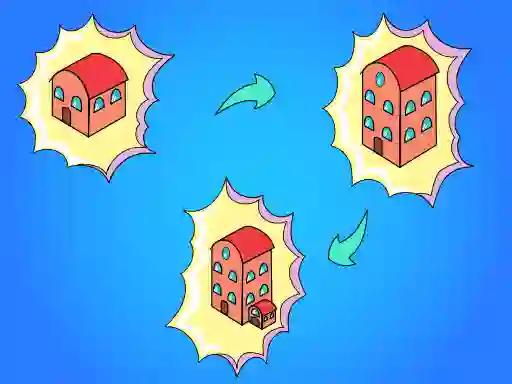 Juego Idle Merge City en línea