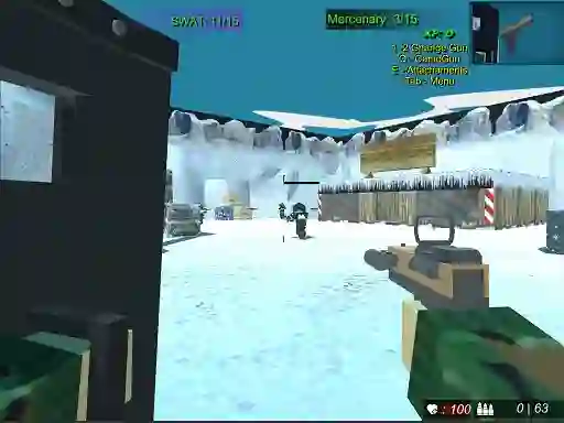 Juego Blocky Combat Swat 2 en línea