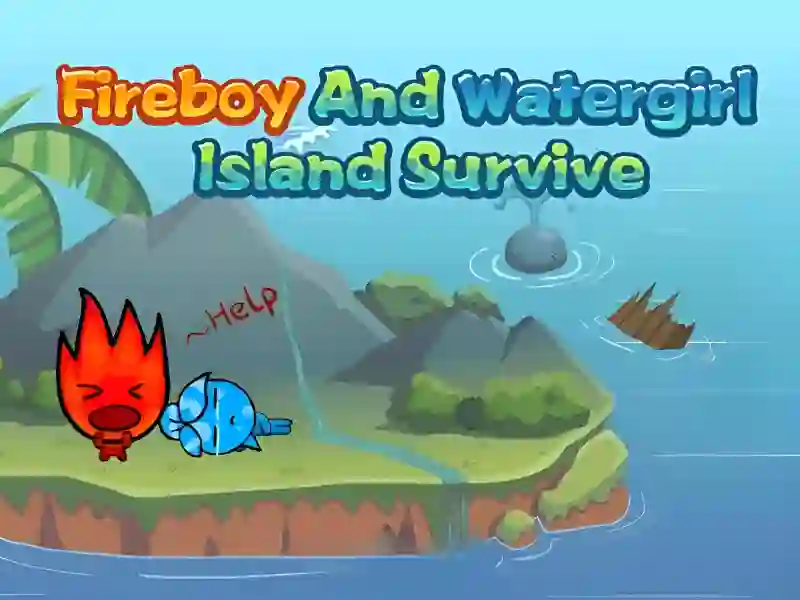 Juego Fireboy and Watergirl Island Survive en línea