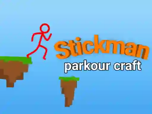 Juego Stickman parkour craft en línea