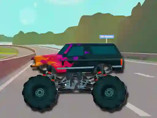 Juego Extreme Monster Trucks Memory en línea