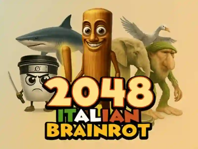 Juego 2048 Italian Brainrot en línea
