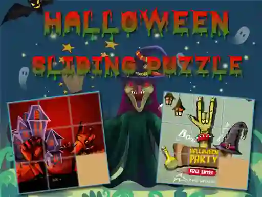 Juego Halloween Sliding Puzzle en línea
