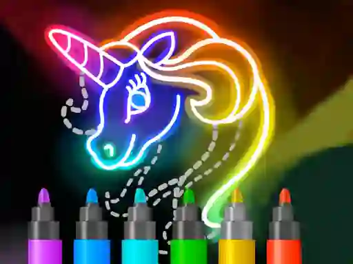 Juego Learn to Draw Glow Cartoon en línea