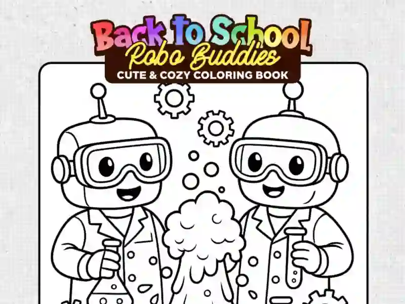 Juego Back to School: Robot Coloring Book en línea