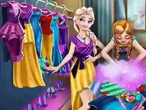 Juego Ice Kingdom Wardrobe Cleaning en línea