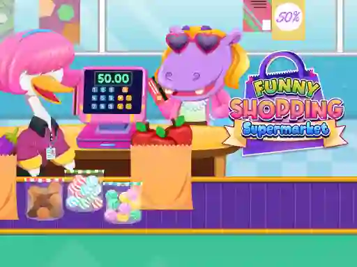 Juego Funny Shopping Supermarket en línea