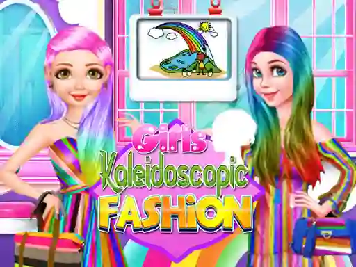 Juego Girls Kaleidoscopic Fashion en línea