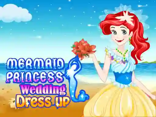 Juego Mermaid princess wedding dress en línea