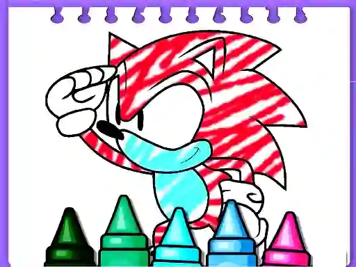 Juego Sonic Coloring Book en línea