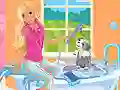Juego Barbie Pet Wash en línea