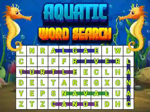 Juego Aquatic Word Search en línea