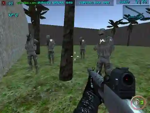 Juego Survival Wave Zombie Multiplayer en línea