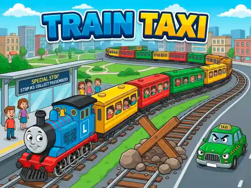 Juego Train Taxi en línea