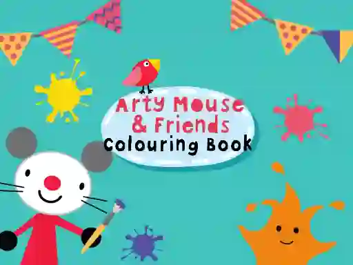 Juego Arty Mouse & Friends Coloring Book en línea