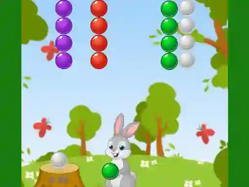 Juego Rabbit Bubble Shooter en línea