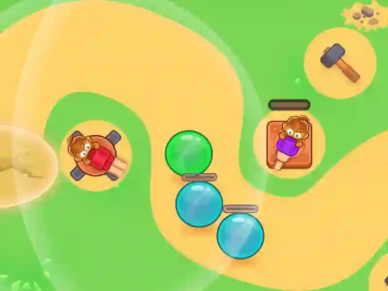 Juego Monkey Bubble Defense en línea
