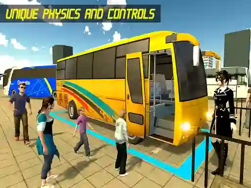 Juego Modern Bus Parking Advance Bus en línea