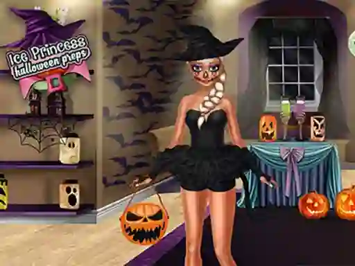 Juego Ice Princess Halloween Preps en línea
