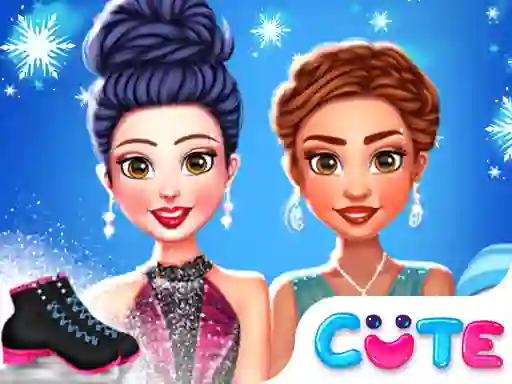Juego Princess Winter Ice Skating Outfits en línea