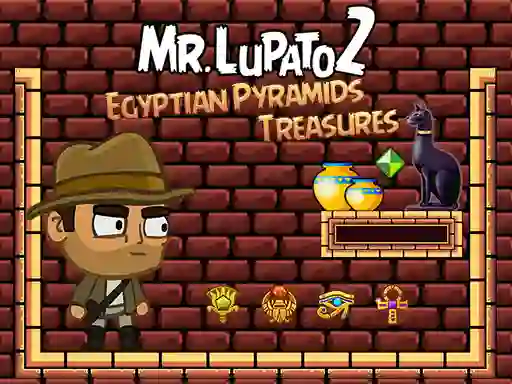 Juego Mr Lupato 2: Egyptian Pyramids Treasures en línea