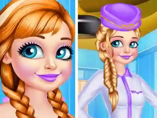Juego Princess Stewardess en línea