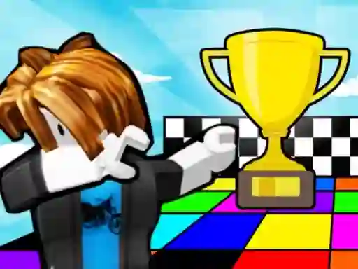 Juego Color Race Obby en línea