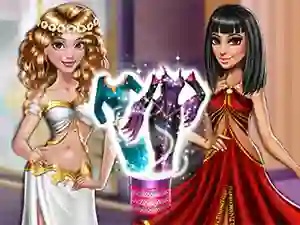 Juego Dolly Princess vs. Villain Dress Up en línea