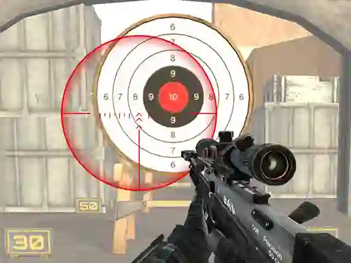Juego 3D FPS Target Shooting en línea