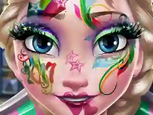 Juego Elsa New Year Makeup en línea