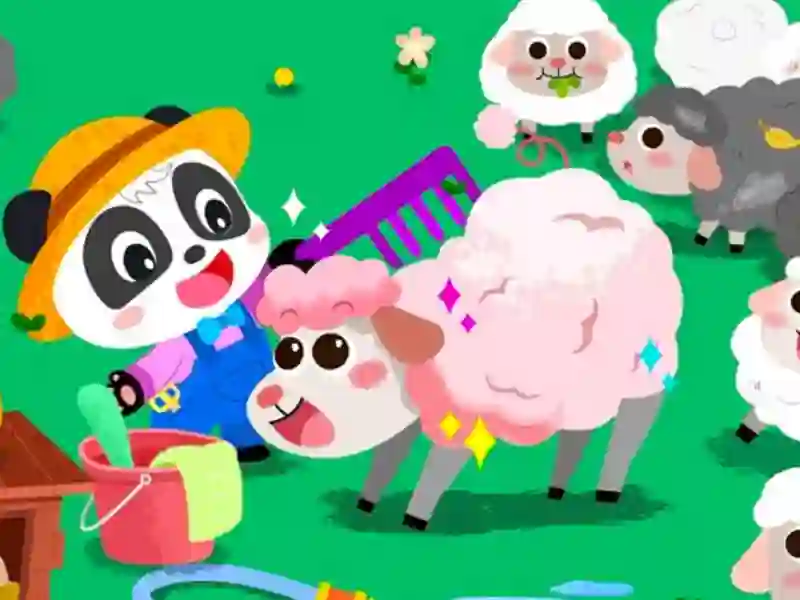 Juego Baby Panda Animal Farm en línea