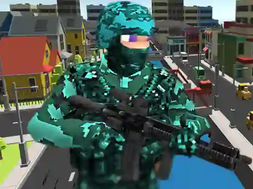 Juego Pixel Combat Multiplayer en línea