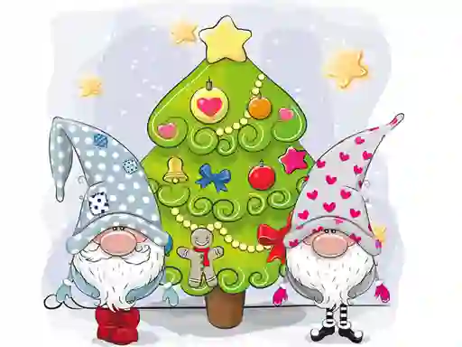 Juego Cute Gnomes Hidden Stars en línea