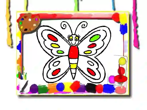 Juego Butterfly Coloring Book en línea