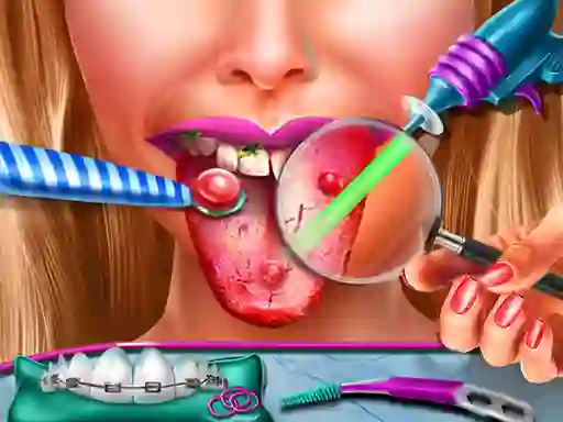 Juego Ellie Tongue Doctor en línea