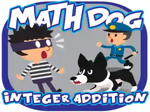 Juego Math Dog Integer Addition en línea