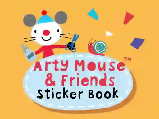 Juego Arty Mouse & Friends Sticker Book en línea