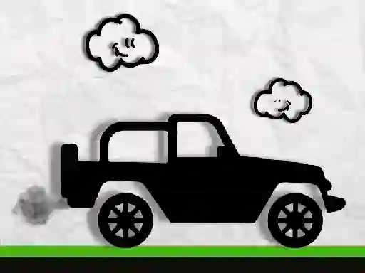 Juego Paper Monster Truck Race en línea