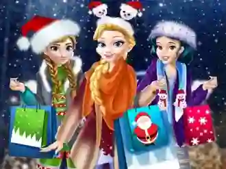 Juego Princess Christmas Mall Shopping en línea