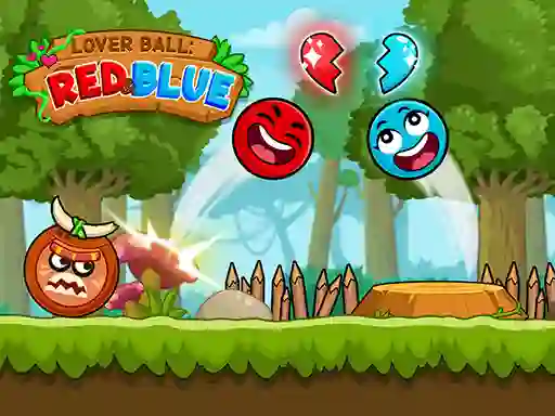 Juego Lover Ball: Red & Blue en línea