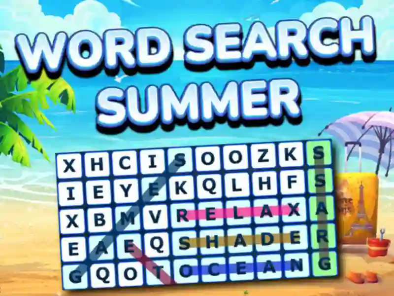 Juego Word Search Summer en línea