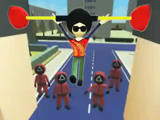 Juego Squid Fall Guy en línea