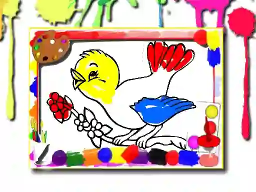 Juego Birds Coloring Book en línea