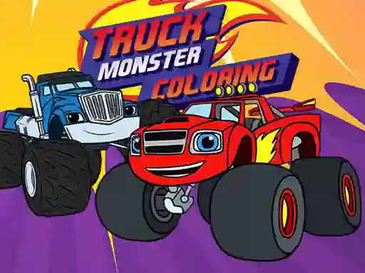 Juego Truck Monster Coloring en línea