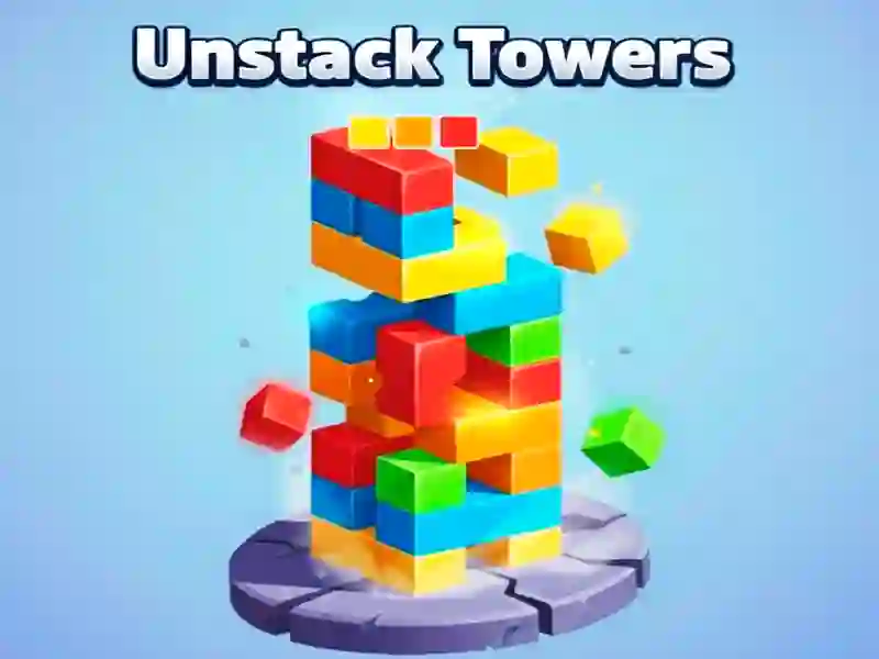 Juego Unstack Towers en línea