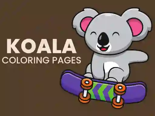 Juego Koala Coloring Pages en línea