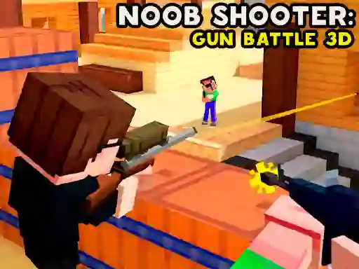 Juego Noob Shooter: Gun Battle 3D en línea