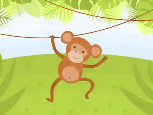 Juego Funny Monkeys Coloring en línea